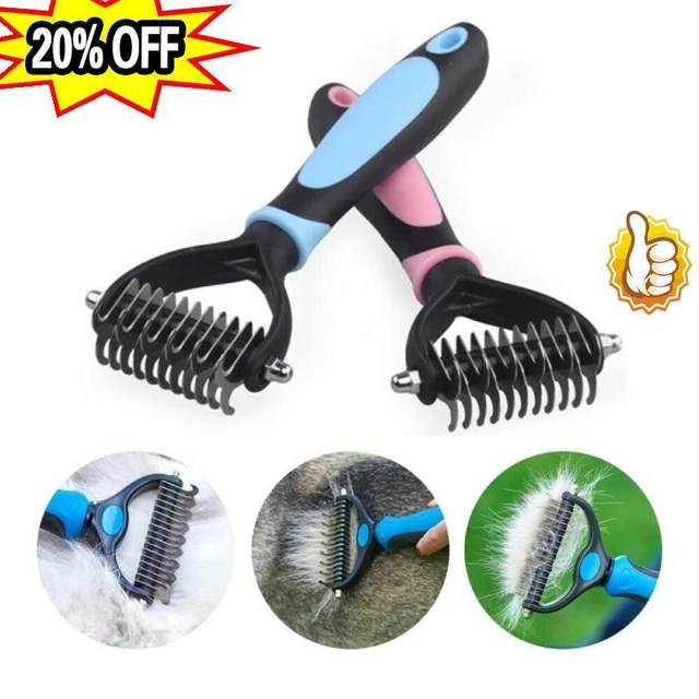Spazzole per pettine per toelettatura gatti sottopelo rastrello utensili per spazzare