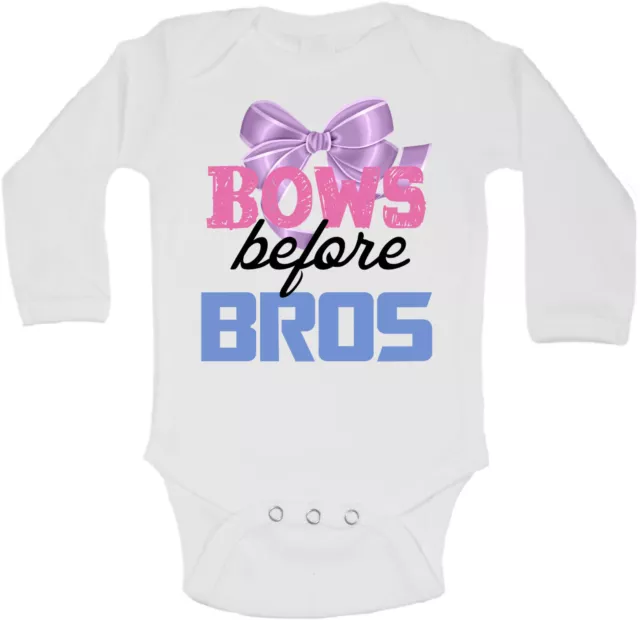 Fiocchi Before Bros - Personalizzati Manica Lunga Bambino Body Unisex Bianca
