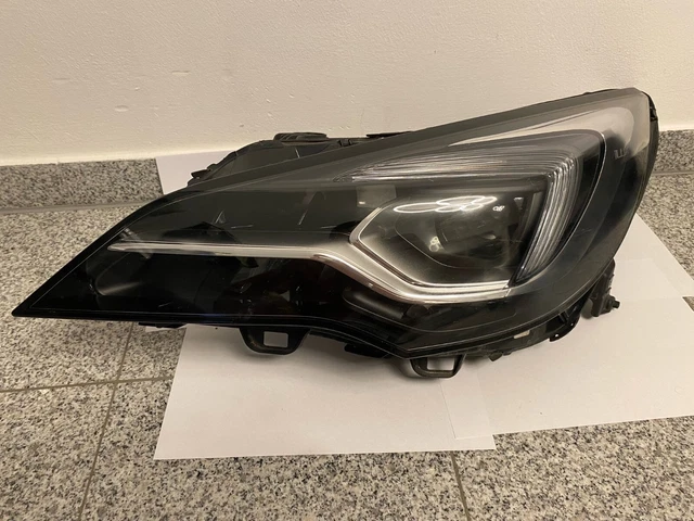 Opel Astra K Led Scheinwerfer Nachrüsten ORIGINAL SCHEINWERFER Opel Astra K Voll LED Matrix LUX vorne links
