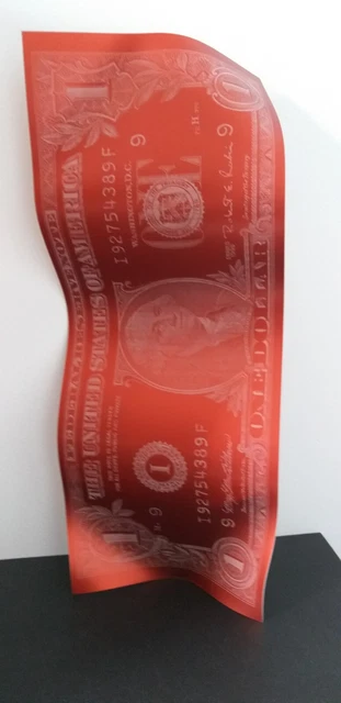 Karl Lagasse, RARE : One dollar Red Christmas signé - 55 exemplaires seulement 4