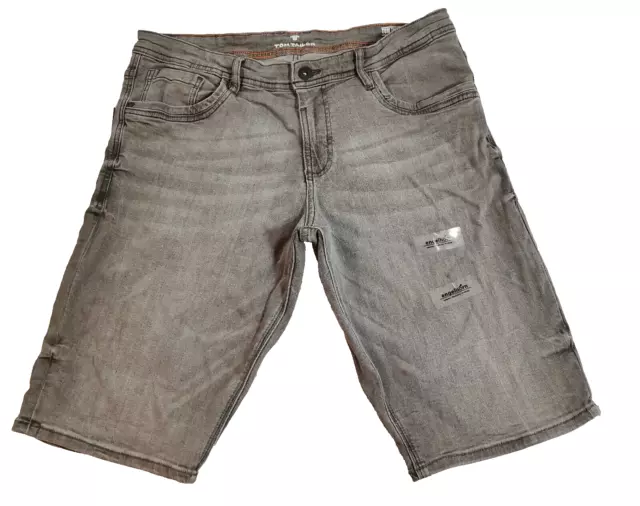 Tom Tailor Josh Herren Denim Jeans Shorts American Vintage Kurze Hose W34-Xl/54