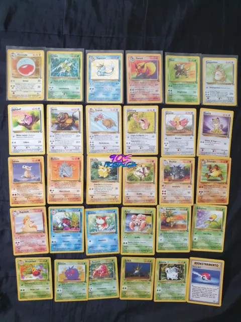 Pokemon Set Jungle Lot With Holos Lotto Carte Card Cards Wizard of the Coast