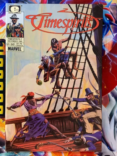 Timespirits #7 Epic Comics 1985