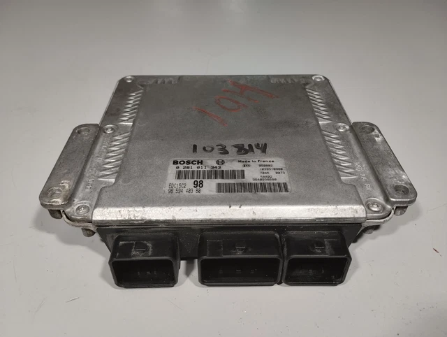0281011343 boîtier moteur uce pour PEUGEOT EXPERT KOMBI 2.0 HDI (109 CV) 103814