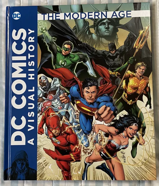 DC Comics A Visual History From Golden Age To Modern Age DC Universe. New OB