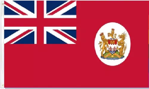 3x5 Old Hong Kong UK ENSIGN RED Flag 5x3 Banner Brass Grommets