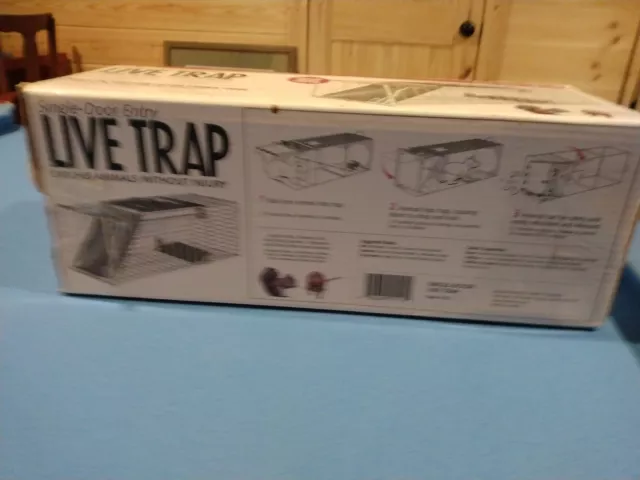 Little Giant Live Trap Single-Door Entry Live Small Animal Trap 6x6x18 Little Giant Live Trap Single-Door Entry Live Small Animal Trap 6x6x18