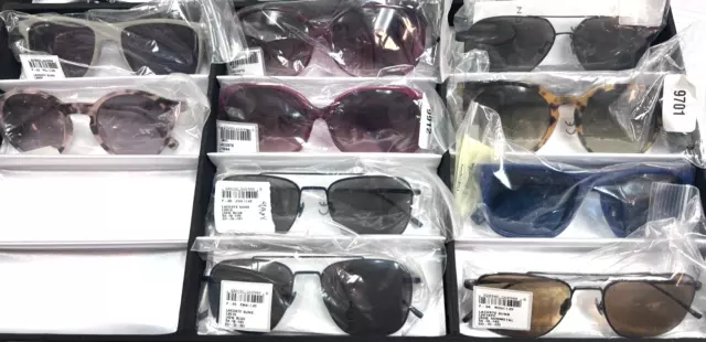 New 10 LACOSTE Sunglasses FRAMES Wholesale LOT MIXED COLORS No Cases
