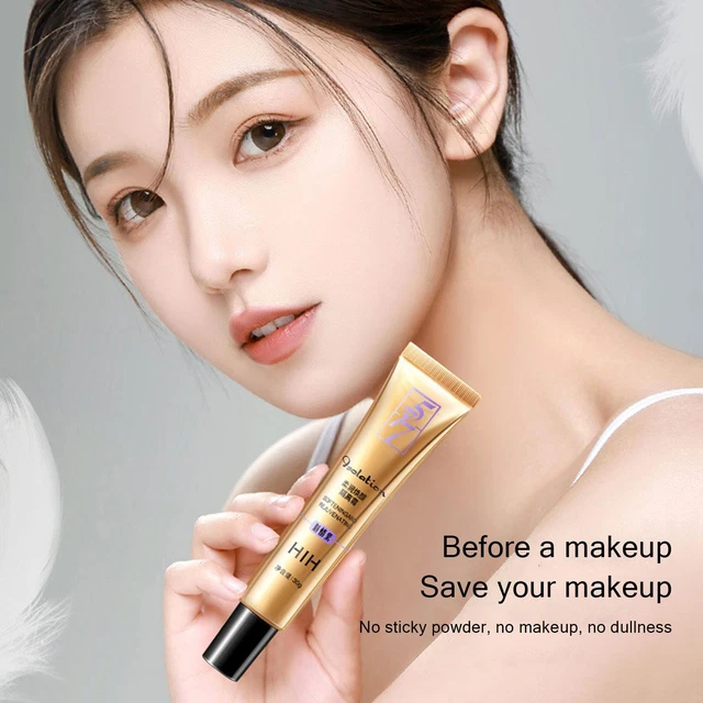 _Base Face Primer Base Líquido Natural Todo Mate Corrector Maquillaje J8B1