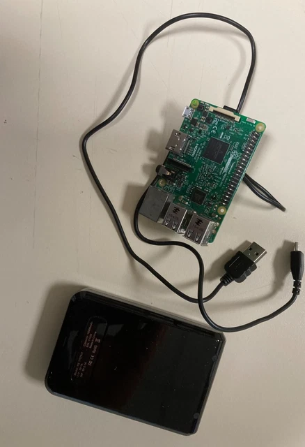 RASPBERRY PI 3 B Broadcom BCM2837 1GO ram + câble + batterie + SD 16 GO ...