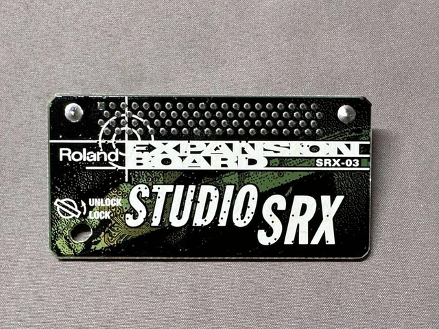 Roland SRX-03 STUDIO SRX 拡張ボード ROLAND SRX-03 STUDIO Expansion Board Sound Module Tested Working