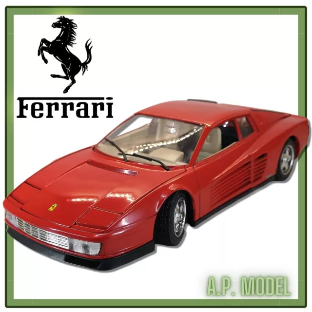 Voiture Burago - Ferrari Testa Rossa (1984)