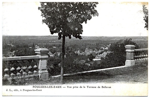 (S-102117) FRANCE - 58 - POUGUES LES EAUX CPA      J.L.  ed.