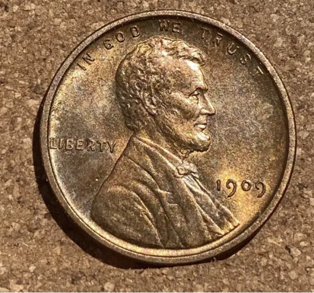 1909-P VDB DDO Brilliant Uncirculated BU Gem Red Lincoln Wheat 1C Cent Penny
