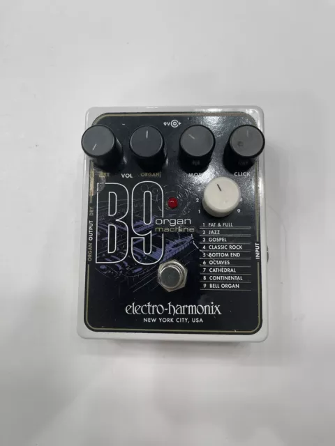 Electro Harmonix B9 Organ Machine B 9 EHX Guitar Multi Effects Pedal