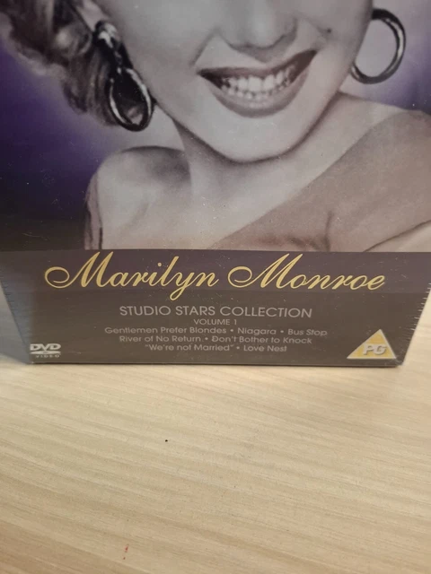 MARILYN MONROE STUDIO Stars 7 Film Collection 1950 DVD Box Set New