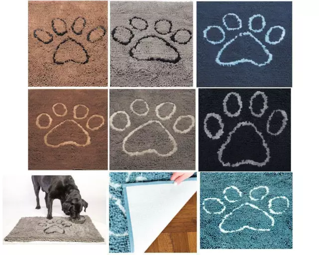 Dog Gone Smart Dirty Dog Door Microfiber Mats (Various Colors & Sizes)