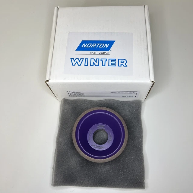 NEW Norton Saint Gobain Winter Precision Diamond 3” Cup Grinding Wheel - Rare!