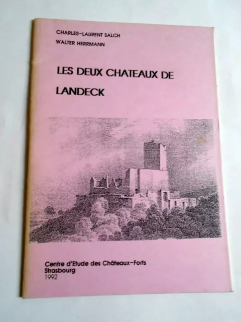 ALSACE: les deux châteaux de LANDECK 1992 C.L.SALCH et W.HERRMANN