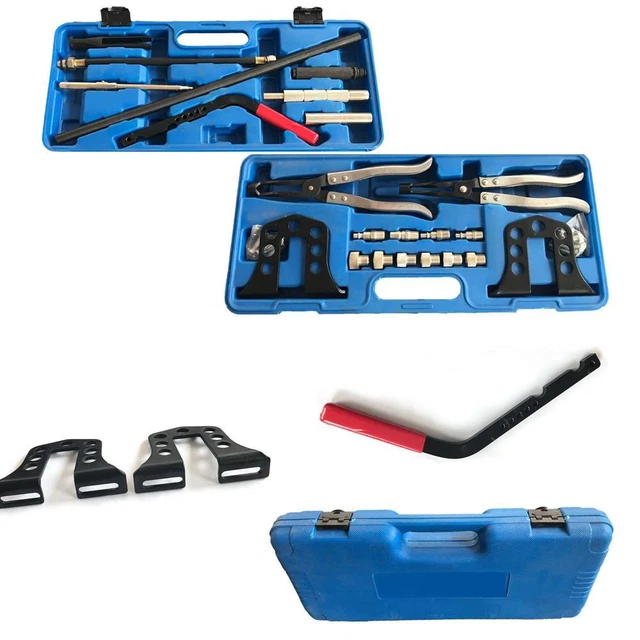 Engine Overhead Valve Spring Set OHV/OHC Compressor Tool Kit for Car Motorcycle