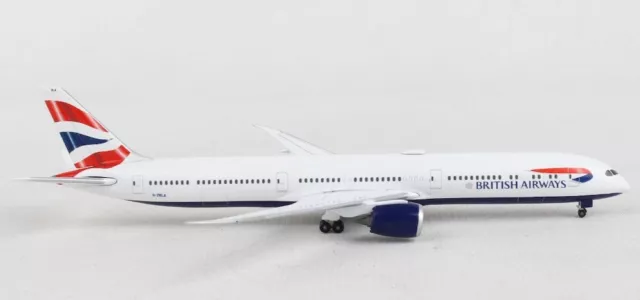 New! Herpa 534802 1:500 British Airways Boeing 787-10, reg. G-ZBLA 1:500 diecast