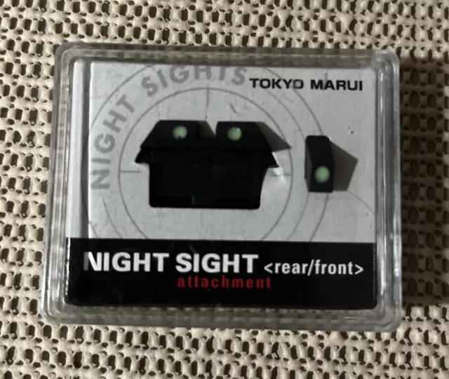 Tokyo Marui Night Sight  rear / front  Attachment Airsoft Pistol Accessory