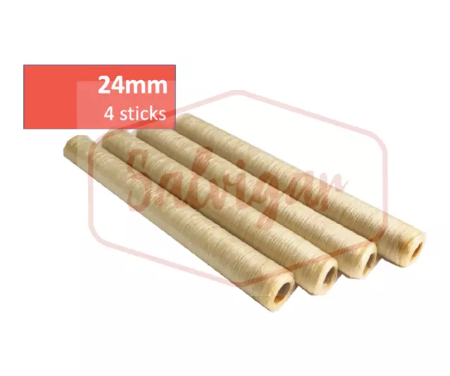 Collagen Casings Dry 24mm / 50ft for stuffing 58 Lb 360 sausages 4 sticks