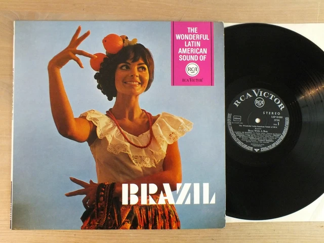 Exposito E Sua Orquestra–Bossa With Beat LP Exposito E Sua Orquestra Brazil (Bossa With A Beat) NEAR