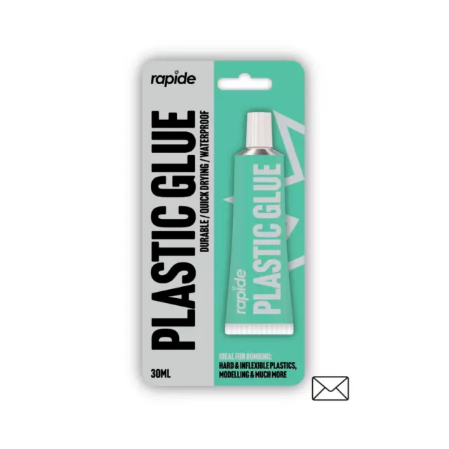 Plastic Glue Adhesive  Extra Strong Waterproof Acrylic ABS PVC Pipes 30ML RAPIDE