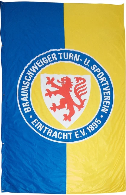 KÖNIGSBANNER Flagge Braunschweig BS – 120x200 Cm, Hissflagge, Doppelt Gesäumt, Made In Germany