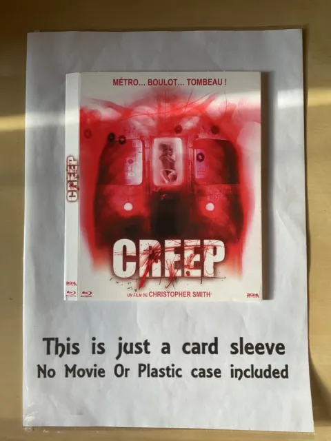 Creep - Blu-ray Card Slip Sleeve ( No Movie Included )