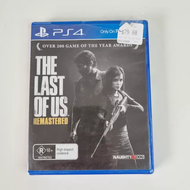 The Last Of US Remastered PS4  Sony PlayStation 4 PAL New & Sealed