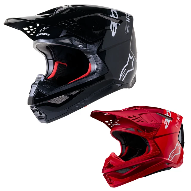 Alpinestars 2024 Supertech M10 Flood Helmet Mx Motocross