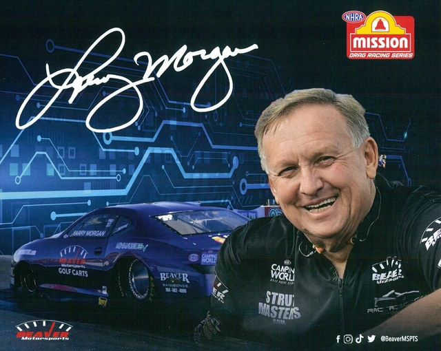 2024 NHRA PS Pro Stock Handout Hero Photo Card Larry 1.99