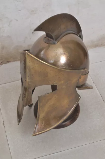 300 Fully Metal Wearable Gladiator Roman/Persian Arena Knight Helmet Armour GIF