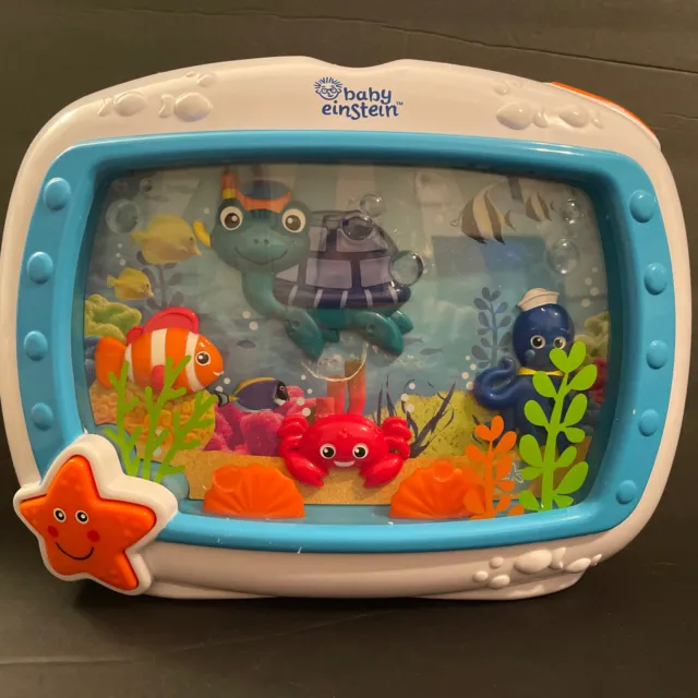Baby Einstein Sea Dreams Sleep Soother Music Crib Toy Fish Tank Aquarium TESTED