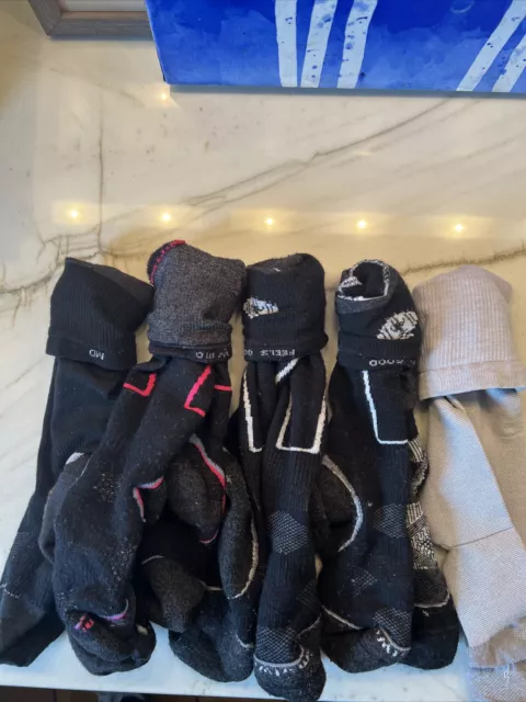 SmartWool Lot 5 Hike Ski Snow Medium Performance Socks Merino Wool