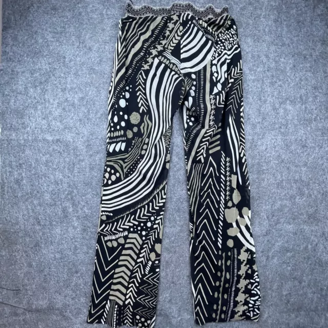 Fuzzi Jean Paul Gaultier Pants Medium Italian Boho Earthy Funky Lined Mesh Tulle 2