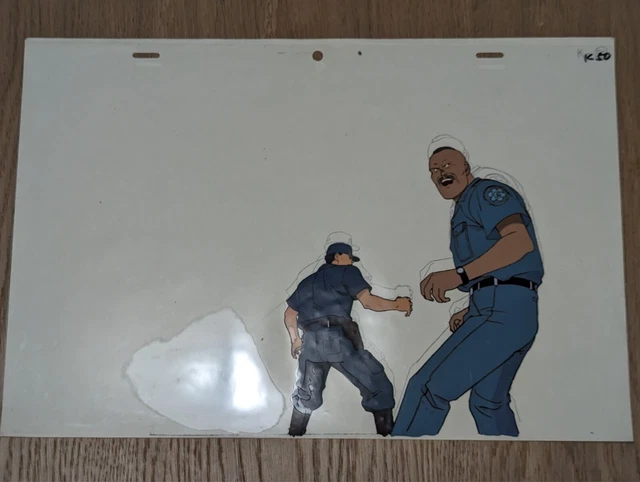 ORIGINAL ANIME 1988 Akira Cel and Douga - Colonel Shikishima - Great ...