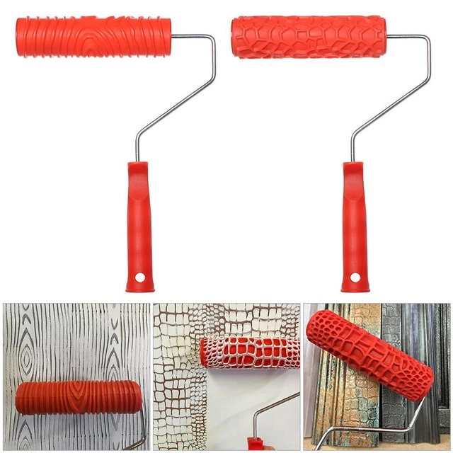 Multimode Brosse à rouleaux Poignée en plastique Rouleau de presse Colle molle