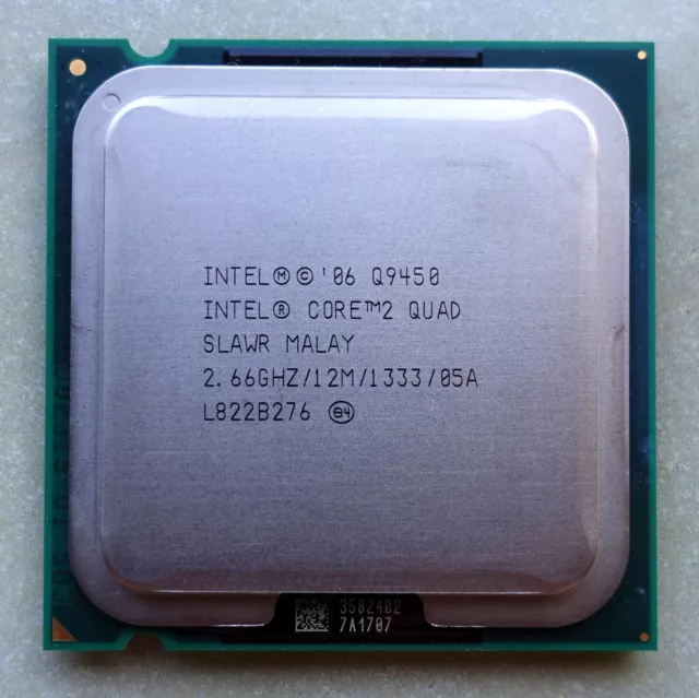 Intel Core 2 Quad Q9450, 4x2.66 GHz, 1333 MHz FSB, 12M Cache, Socket 775