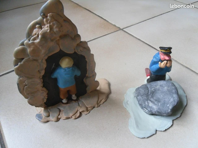 tintin grande assiette piéce unique rarissime no axis pixi aroutcheff
