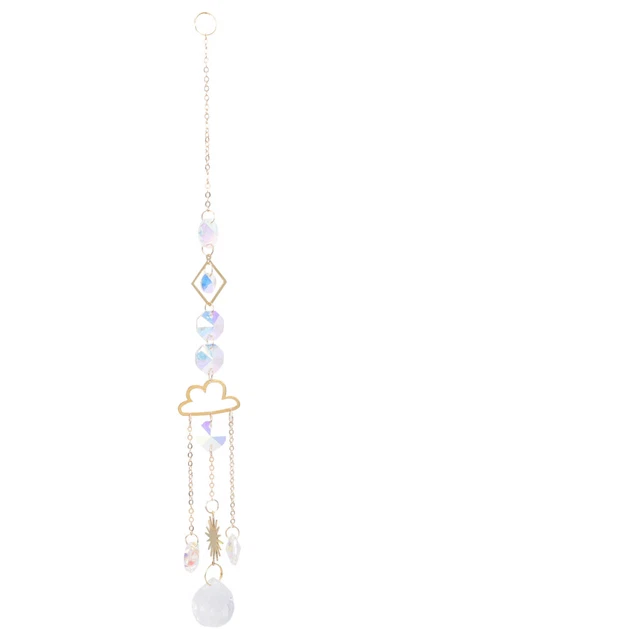 Ciondolo Sun Catcher Appeso Cristalli Prismi Ornamento Matrimonio