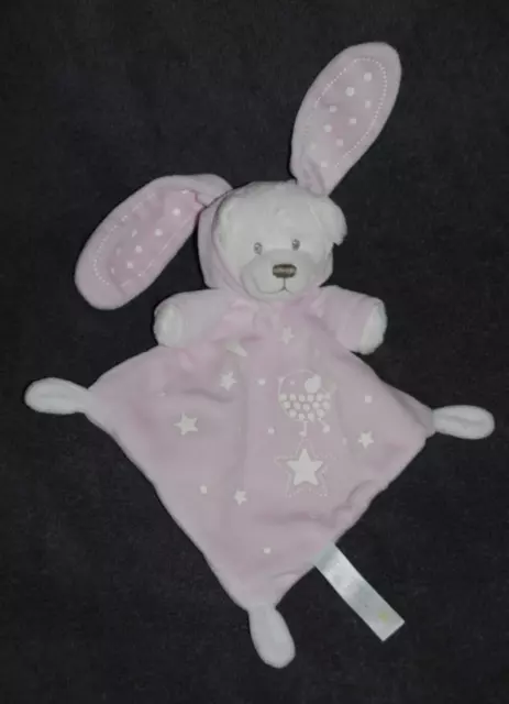 Doudou Plat Ours Déguisé Lapin Rose SIMBA TOYS NICOTOY KIABI Luminescent  TTBE