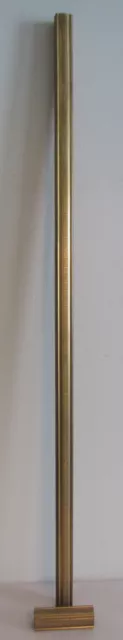 Antique 24 5/8" & 2 1/2" Art Deco Decorative Brass Floor Lamp Pipe Cover Rods
