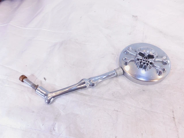 Harley Dyna Sportster Softail FXR Sportster Front Right Chrome Rear View Mirror