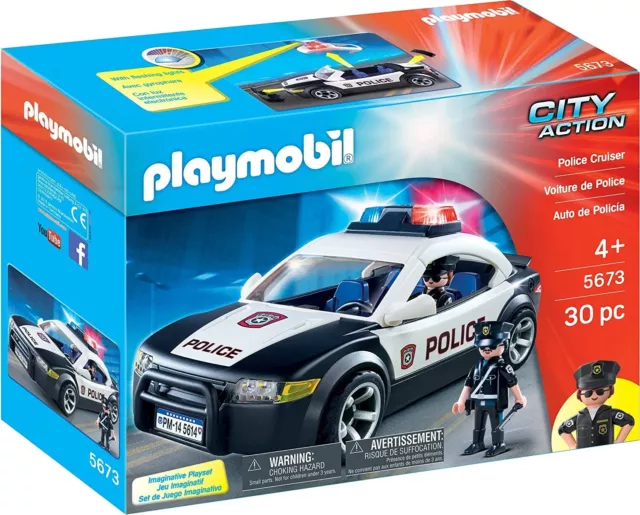Playmobil City Action Set - Police/Ambulance/Speedboat/Truck/Jeep/Car - New