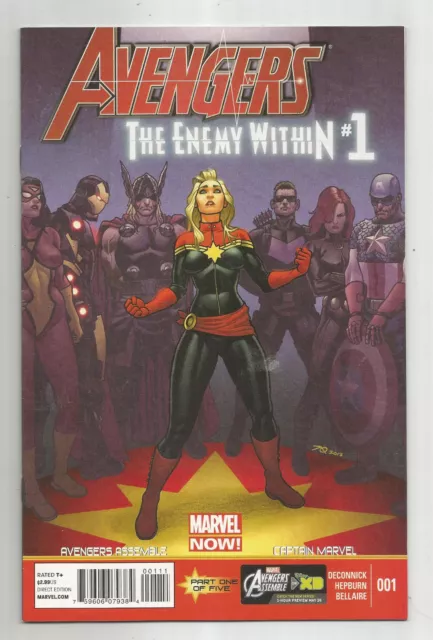 Avengers The Enemy Within # 1 * 2013 * Marvel Comics