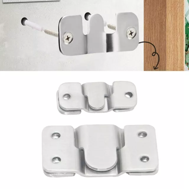 Stainless Steel Hooks for Securing Furniture Set of 10 Strong and Reliable