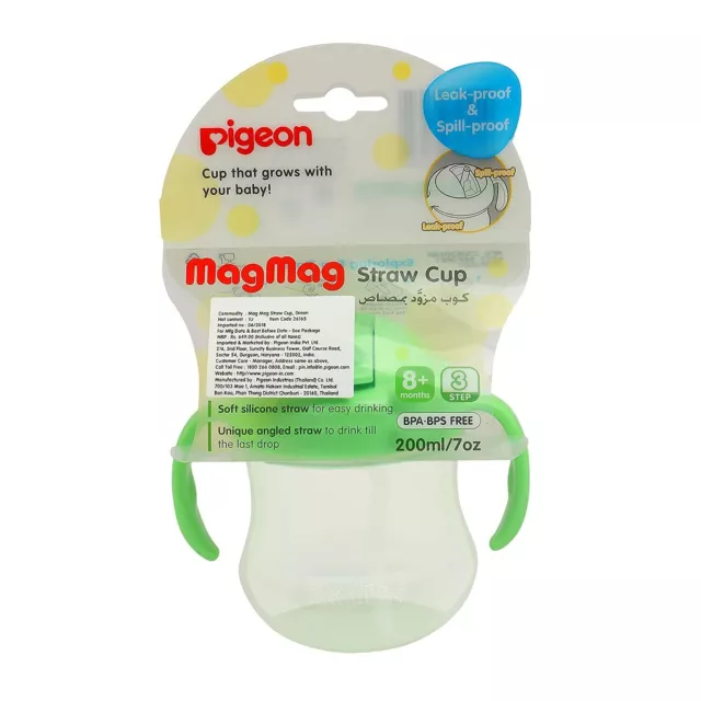 Pigeon Magmag Straw Cup  Step 3 Cup For 8+ Months Baby 2